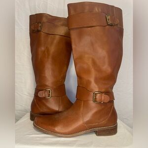 Taos Footwear Brown Leather Combat Boots